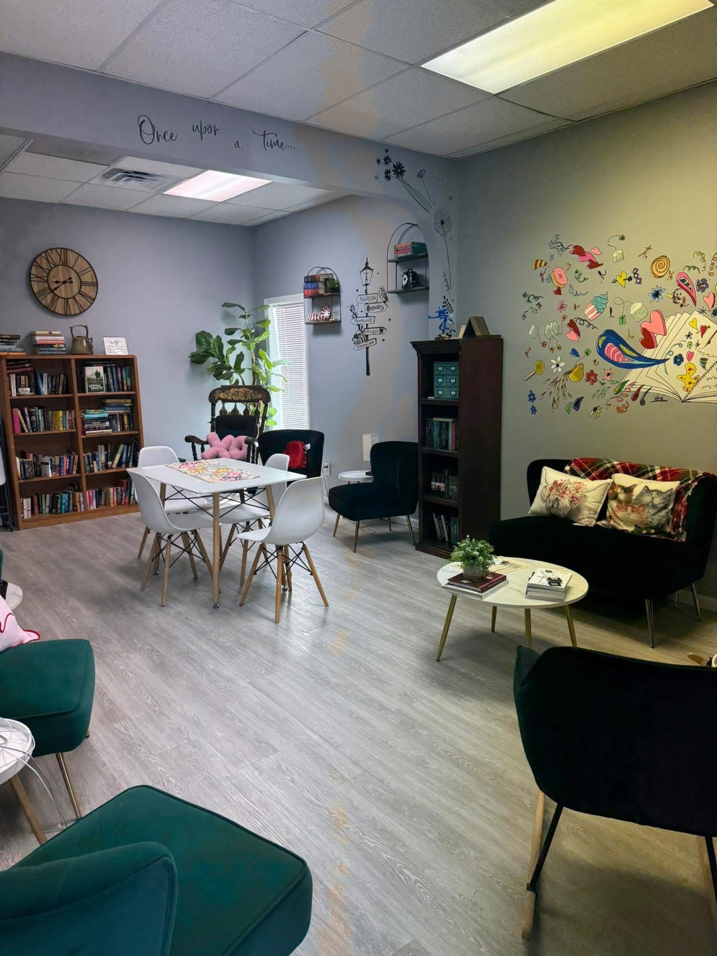 SereniTea Boutique curated gifts and local products display